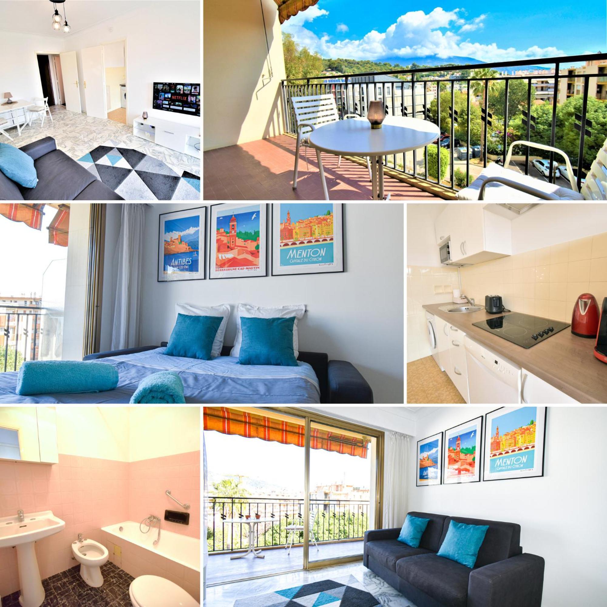 L'Orangerie - Proche Mer - Terrasse - Parking Prive - Clim Roquebrune-Cap-Martin Eksteriør billede